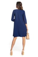 Sukienka Model T350/4 Navy - Tessita Tessita Sukienka Model T350/4 Navy - Tessita Tessita