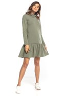 Sukienka Model T356/9 Khaki - Tessita Tessita Sukienka Model T356/9 Khaki - Tessita Tessita