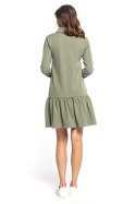 Sukienka Model T356/9 Khaki - Tessita Tessita Sukienka Model T356/9 Khaki - Tessita Tessita