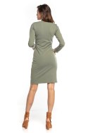 Sukienka Model T359/9 Khaki - Tessita Tessita Sukienka Model T359/9 Khaki - Tessita Tessita