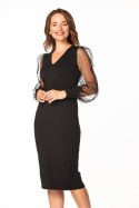 Sukienka Model T369/1 Black - Tessita Tessita Sukienka Model T369/1 Black - Tessita Tessita