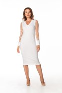 Sukienka Model T369/2 White - Tessita Tessita Sukienka Model T369/2 White - Tessita Tessita
