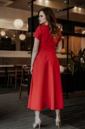 Sukienka Model T372/5 Malina - Tessita Tessita Sukienka Model T372/5 Malina - Tessita Tessita
