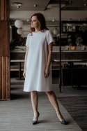 Sukienka Model T373/1 White - Tessita Tessita Sukienka Model T373/1 White - Tessita Tessita