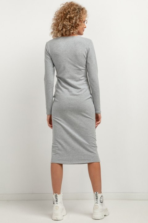 Sukienka Model T377/2 Light Grey - Tessita Tessita Sukienka Model T377/2 Light Grey - Tessita Tessita