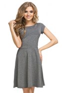 Sukienka model T184/3 Gray - Tessita Tessita Sukienka model T184/3 Gray - Tessita Tessita
