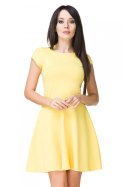 Sukienka model T184/4 Yellow - Tessita Tessita Sukienka model T184/4 Yellow - Tessita Tessita