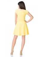 Sukienka model T184/4 Yellow - Tessita Tessita Sukienka model T184/4 Yellow - Tessita Tessita