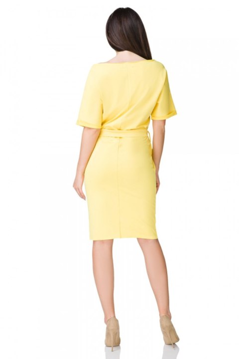 Sukienka model T186/4 Yellow - Tessita Tessita Sukienka model T186/4 Yellow - Tessita Tessita
