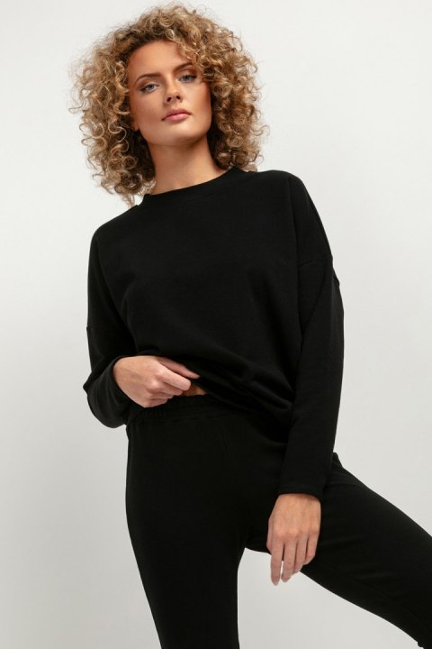 Bluza Damska Model T381/7 Black - Tessita Tessita Bluza Damska Model T381/7 Black - Tessita Tessita