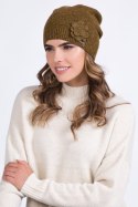 JOVITA czapka damska khaki - Kamea Kamea JOVITA czapka damska khaki - Kamea Kamea