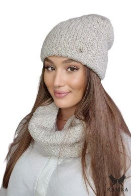 LAMIA-KOMPLET damski zimowy kolor camelowy - Kamea Kamea