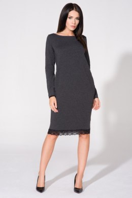 Sukienka Model T145 Dark Grey - Tessita Tessita