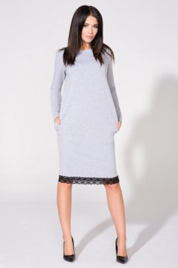 Sukienka Model T145 Light Grey - Tessita Tessita