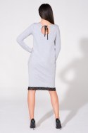 Sukienka Model T145 Light Grey - Tessita Tessita Sukienka Model T145 Light Grey - Tessita Tessita