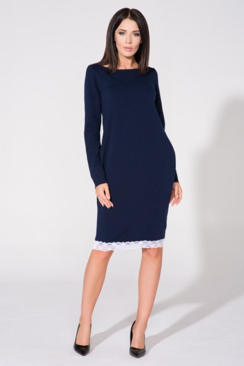Sukienka Model T145 Navy - Tessita Tessita Sukienka Model T145 Navy - Tessita Tessita