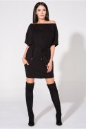 Sukienka Model T155 Black - Tessita Tessita Sukienka Model T155 Black - Tessita Tessita