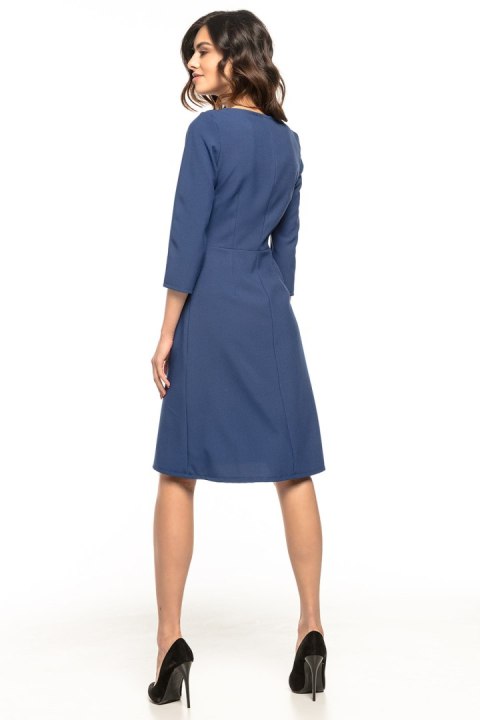 Sukienka Model T265/4 Navy - Tessita Tessita Sukienka Model T265/4 Navy - Tessita Tessita