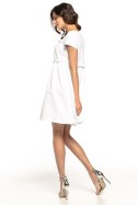Sukienka Model T266/1 White - Tessita Tessita Sukienka Model T266/1 White - Tessita Tessita