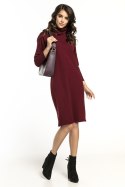 Sukienka Model T290/8 Bordo - Tessita Tessita Sukienka Model T290/8 Bordo - Tessita Tessita