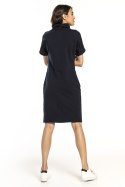 Sukienka Model T291/4 Navy - Tessita Tessita Sukienka Model T291/4 Navy - Tessita Tessita