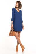 Sukienka Model T322/4 Navy - Tessita Tessita Sukienka Model T322/4 Navy - Tessita Tessita