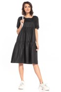 Sukienka Model T338/9 Black - Tessita Tessita Sukienka Model T338/9 Black - Tessita Tessita