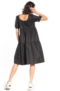 Sukienka Model T338/9 Black - Tessita Tessita Sukienka Model T338/9 Black - Tessita Tessita