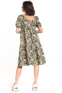 Sukienka Model T344/5 Dark Moro - Tessita Tessita Sukienka Model T344/5 Dark Moro - Tessita Tessita