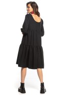 Sukienka Model T352/3 Black - Tessita Tessita Sukienka Model T352/3 Black - Tessita Tessita