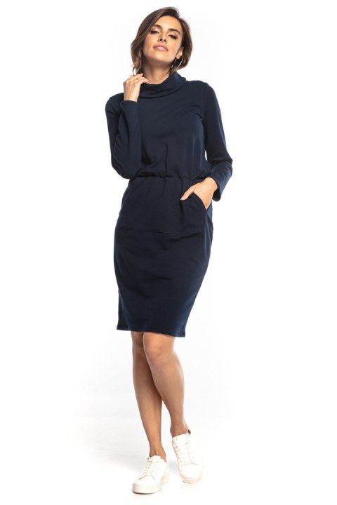 Sukienka Model T358/4 Navy - Tessita Tessita Sukienka Model T358/4 Navy - Tessita Tessita