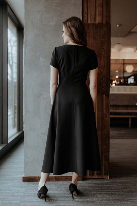 Sukienka Model T372/3 Black - Tessita Tessita Sukienka Model T372/3 Black - Tessita Tessita