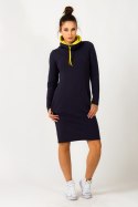 Sukienka model Kaja Navy/Yellow - Tessita Tessita Sukienka model Kaja Navy/Yellow - Tessita Tessita