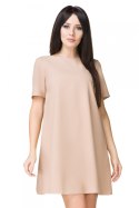 Sukienka model T203/2 Beige - Tessita Tessita Sukienka model T203/2 Beige - Tessita Tessita