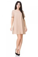 Sukienka model T203/2 Beige - Tessita Tessita Sukienka model T203/2 Beige - Tessita Tessita