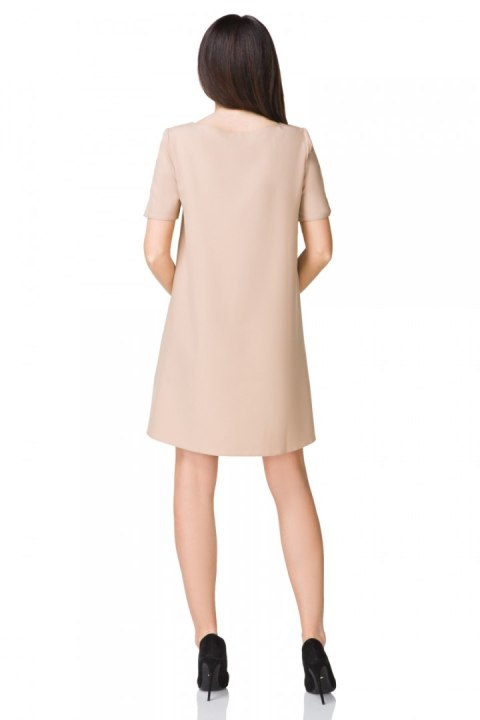 Sukienka model T203/2 Beige - Tessita Tessita Sukienka model T203/2 Beige - Tessita Tessita