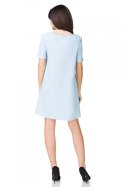 Sukienka model T203/4 Light Blue - Tessita Tessita Sukienka model T203/4 Light Blue - Tessita Tessita