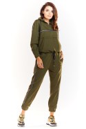 Bluza Damska Model M228 Khaki - Infinite You Infinite You Bluza Damska Model M228 Khaki - Infinite You Infinite You
