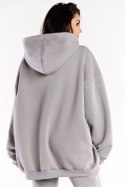 Bluza Damska Model M323 Grey - Infinite You Infinite You Bluza Damska Model M323 Grey - Infinite You Infinite You