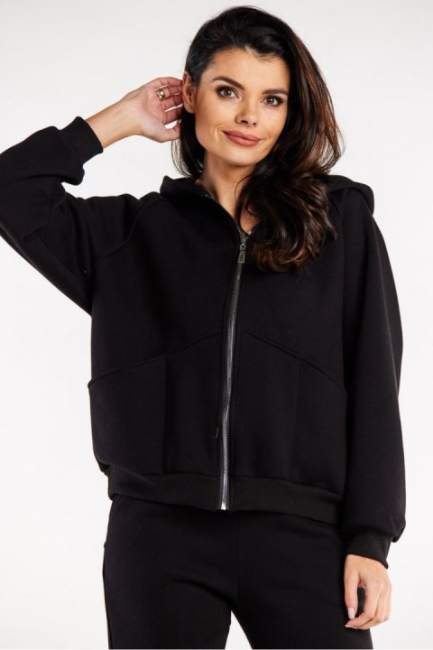 Bluza Damska Model M324 Black - Infinite You Infinite You Bluza Damska Model M324 Black - Infinite You Infinite You