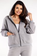 Bluza Damska Model M324 Grey - Infinite You Infinite You Bluza Damska Model M324 Grey - Infinite You Infinite You