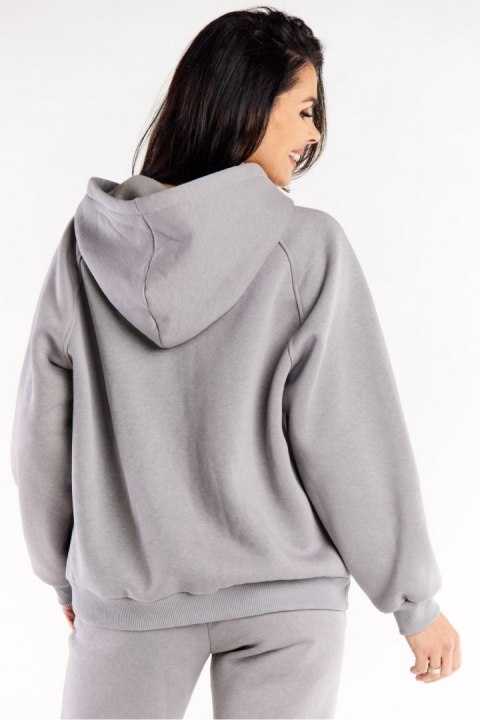 Bluza Damska Model M324 Grey - Infinite You Infinite You Bluza Damska Model M324 Grey - Infinite You Infinite You