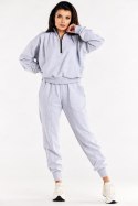 Spodnie Dresowe Model M317 Grey - Infinite You Infinite You Spodnie Dresowe Model M317 Grey - Infinite You Infinite You