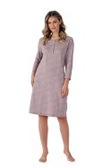 Koszulka nocna Koszula Nocna Model Blanka 1503 Cappuccino - M-Max M-Max Koszulka nocna Koszula Nocna Model Blanka 1503 Cappuccino - M-Max M-Max
