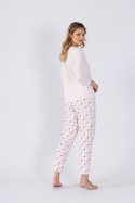 Piżama Damska Model Enea 1495 Light Pink - M-Max M-Max Piżama Damska Model Enea 1495 Light Pink - M-Max M-Max