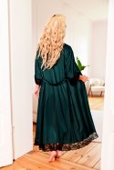 Szlafrok Podomka Model Sumatra satyna Green - Kalimo Kalimo Szlafrok Podomka Model Sumatra satyna Green - Kalimo Kalimo