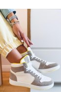 Trampki za kostkę DORCAS KHAKI - Inello Inello Trampki za kostkę DORCAS KHAKI - Inello Inello