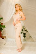 Spodnie Dresowe Model Fogo bawełna Beige - Kalimo Kalimo