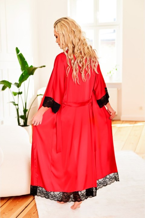 Szlafrok Podomka Model Sumatra satyna Red - Kalimo Kalimo Szlafrok Podomka Model Sumatra satyna Red - Kalimo Kalimo