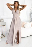 Sukienka Model Susan 490-2 Beige - Numoco Numoco